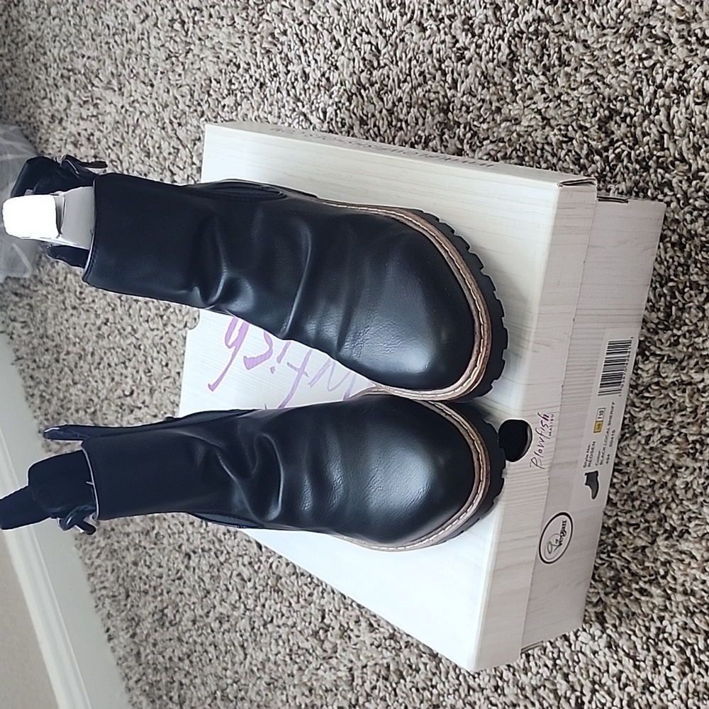 Blowfish Redsen Black Local Sheriff Booties
